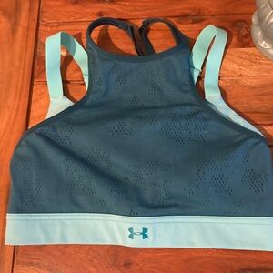 Under Armour Women's sports bra - Teal and Aqua